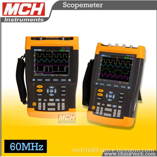 200MHz 2 Channels 2gsa/S Handheld Digital Scope Meter, Scopemeter, Oscilloscope, Handle Portable Digital Oscilloscope (DS1200S)